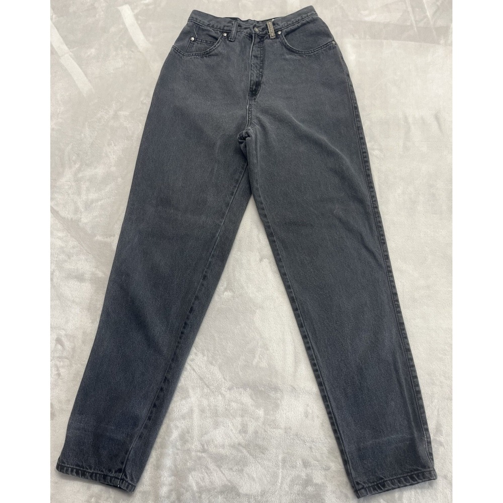 VTG Levis Jean Women 8 Faded Gray Straight Leg Tapered High-Rise 1990s Mexico